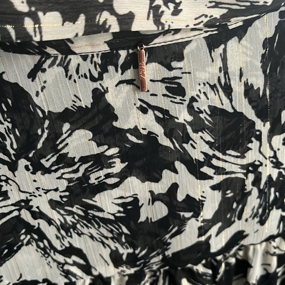 Misa Los Angeles Mita Tonal Abstract Dress Small NWT - Picture 9 of 12